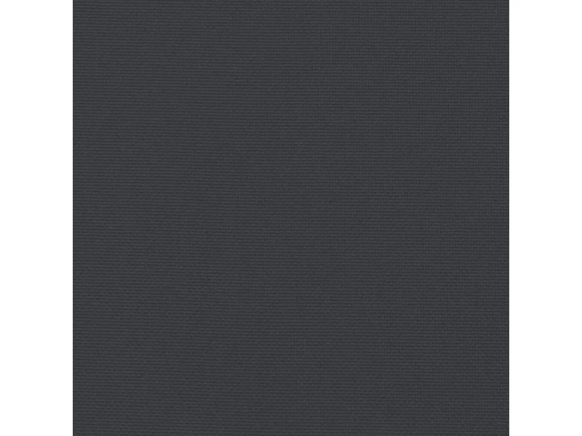 Palettenkissen Schwarz 120x80x12 cm Stoff