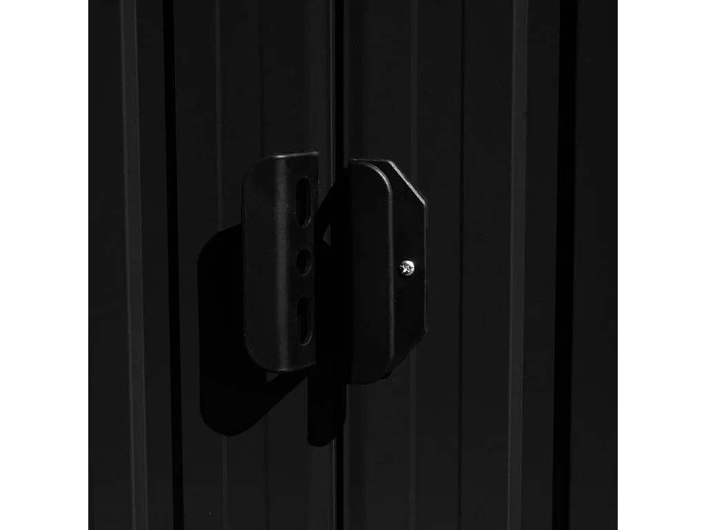 Abri de jardin 257x580x181 cm Métal Anthracite