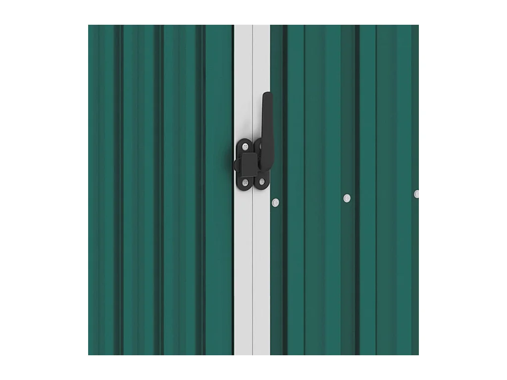 Abri de jardin Vert 87x98x159 cm Acier galvanisé