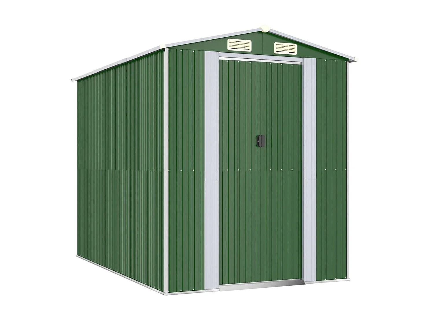 Abri de jardin Vert 192x274x223 cm Acier galvanisé