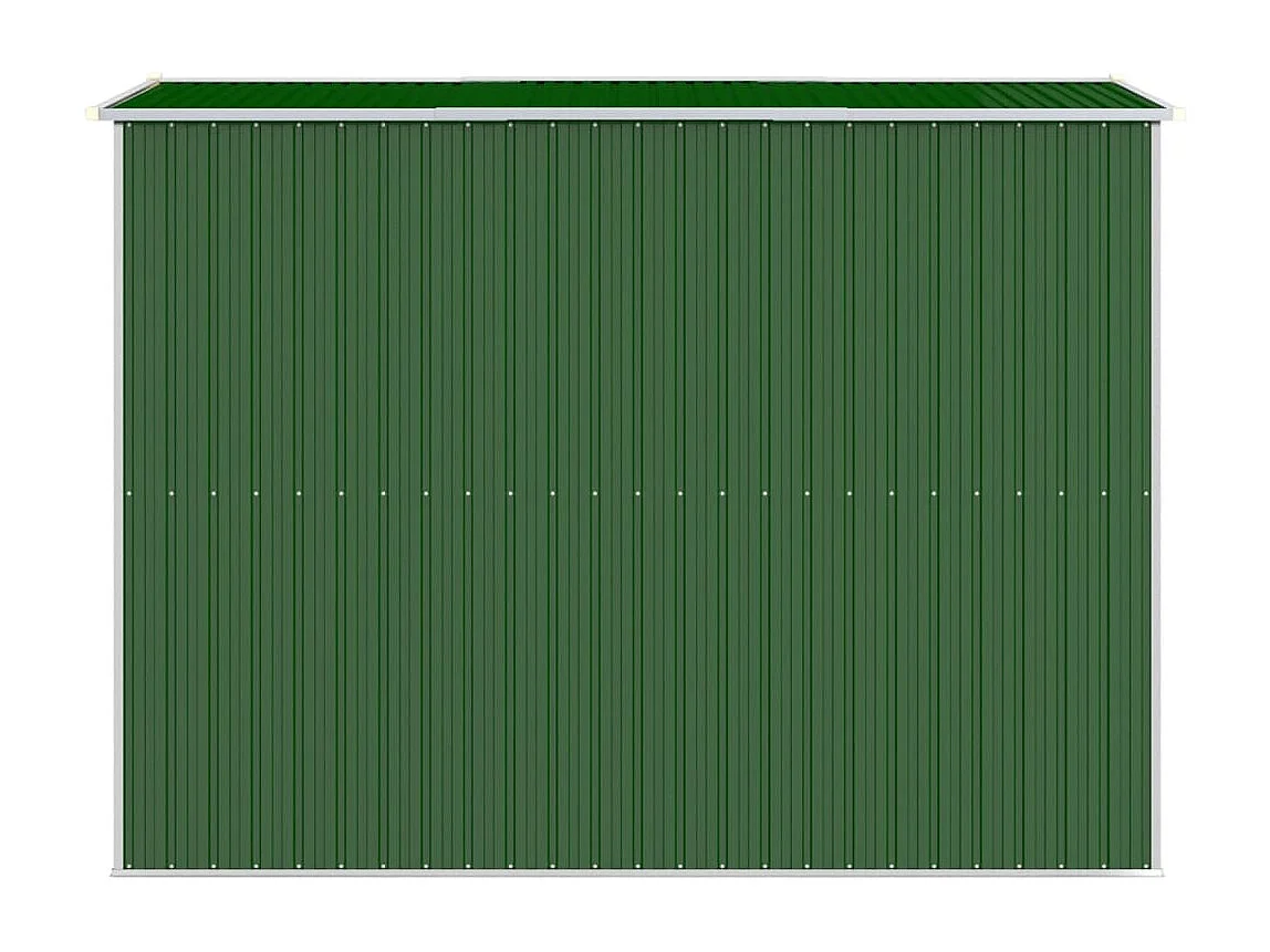 Abri de jardin Vert 192x274x223 cm Acier galvanisé