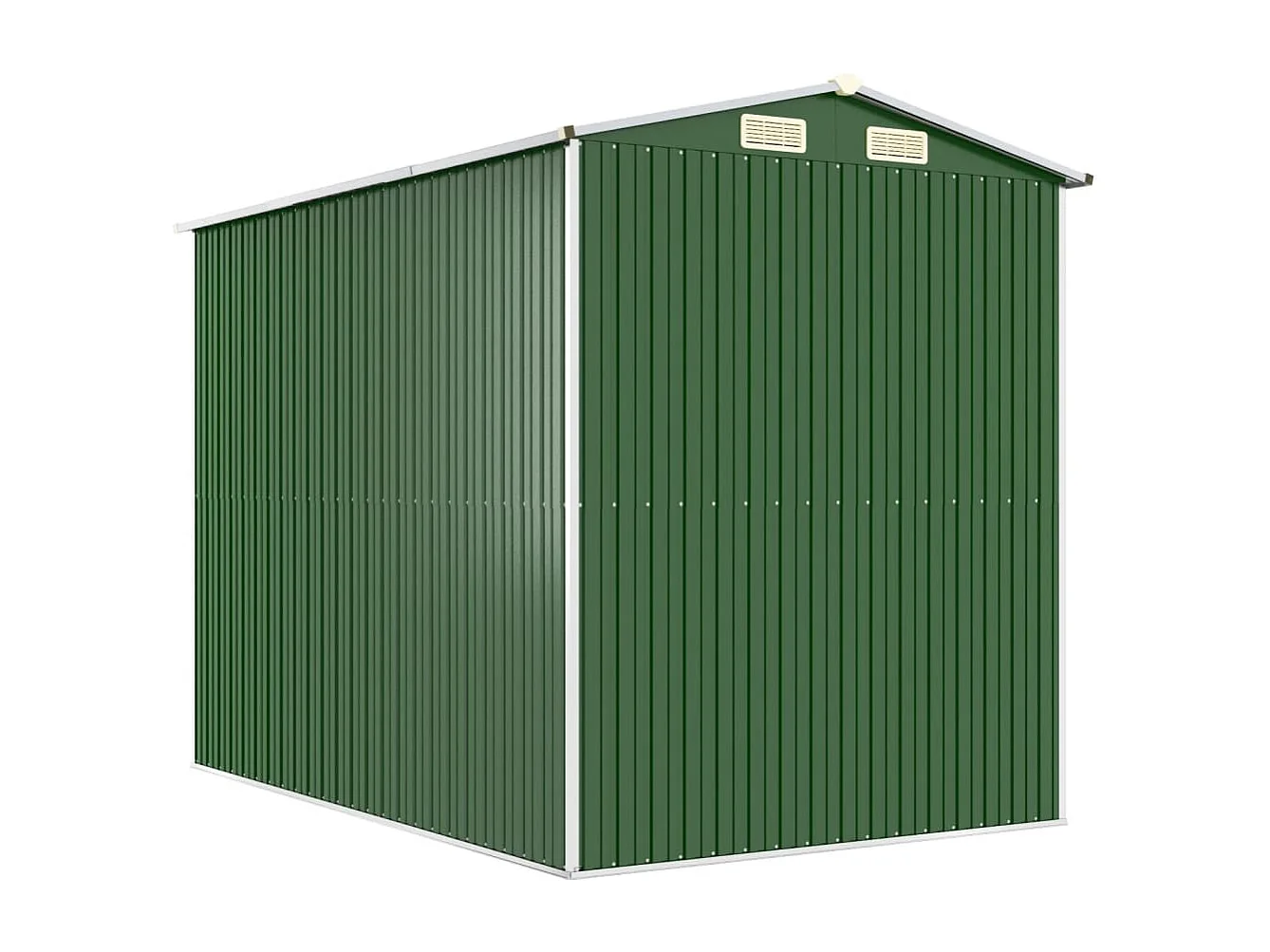 Abri de jardin Vert 192x274x223 cm Acier galvanisé