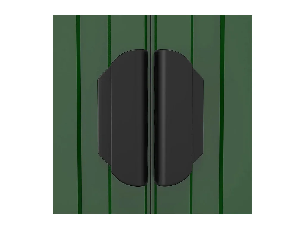 Abri de jardin Vert 192x606x223 cm Acier galvanisé