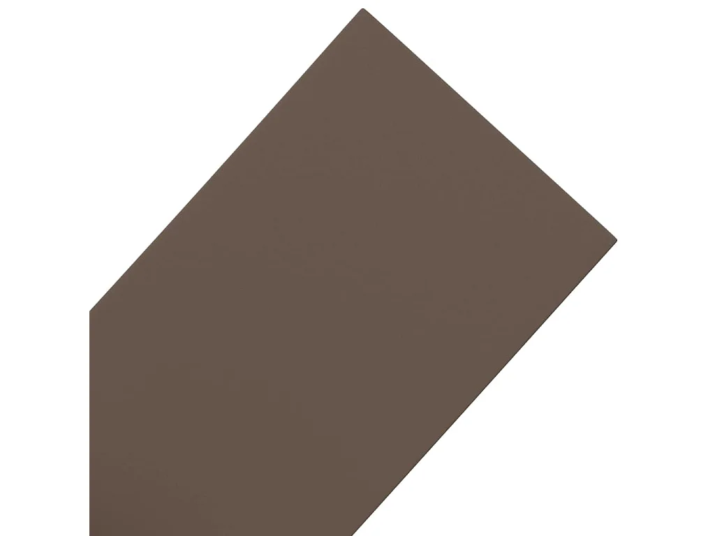 Bordure de jardin marron 10 m 20 cm polyéthylène