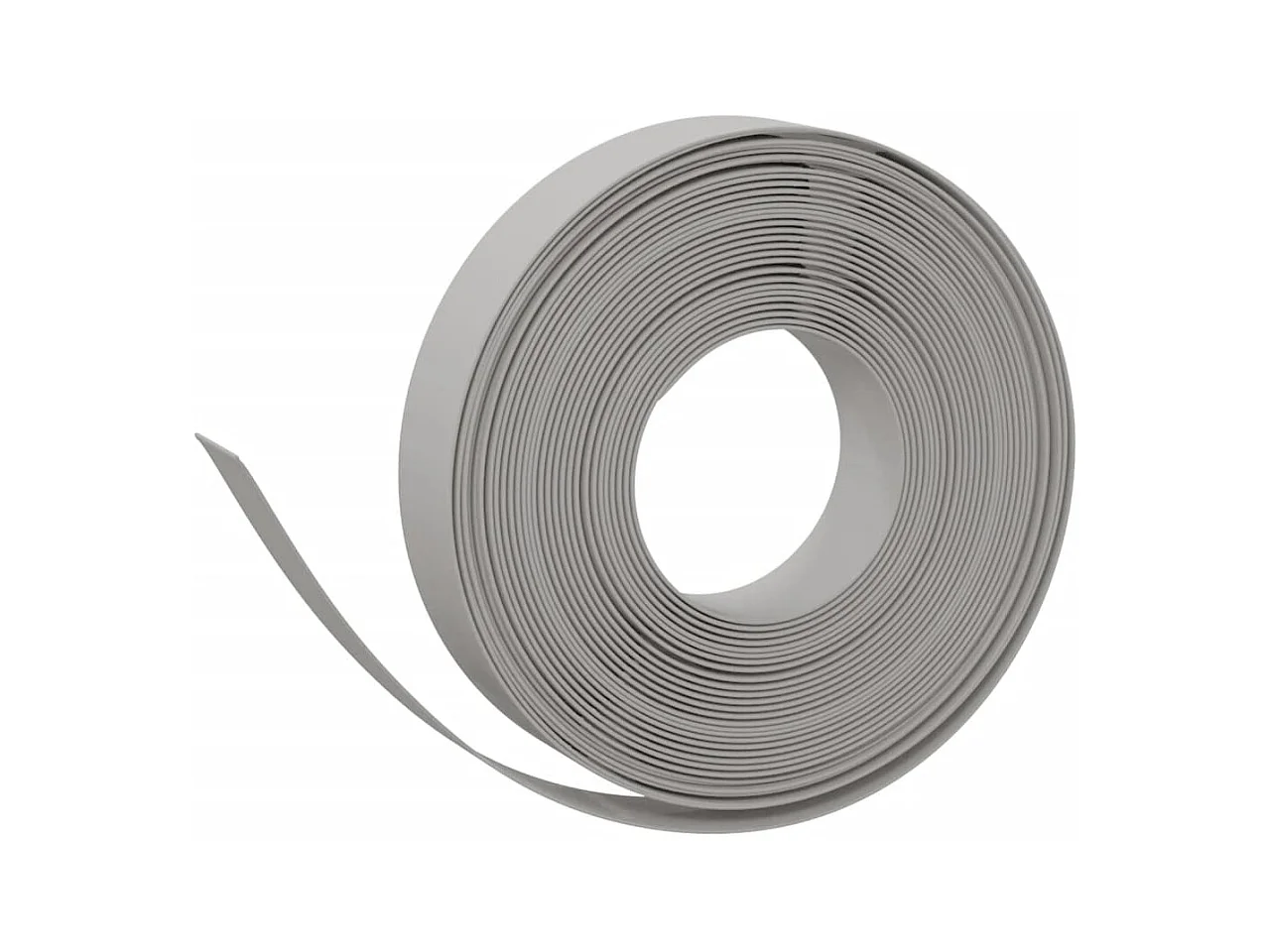 Bordure de jardin Gris 10 m 10 cm polyéthylène