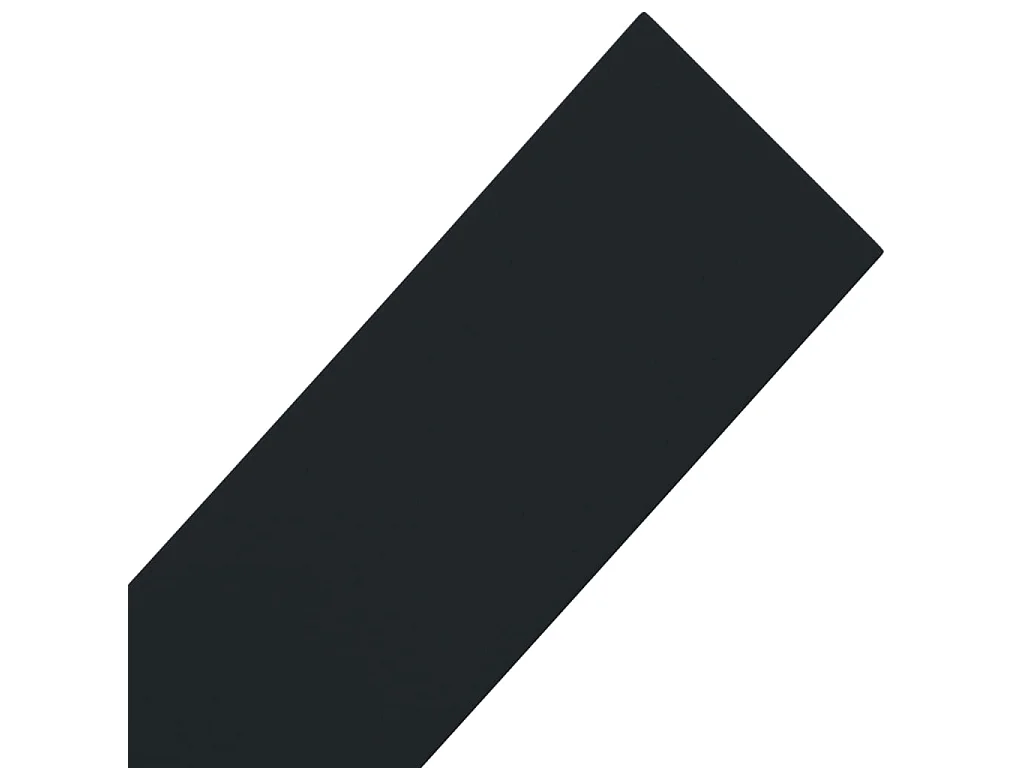 Bordure de jardin noir 10 m 10 cm polyéthylène