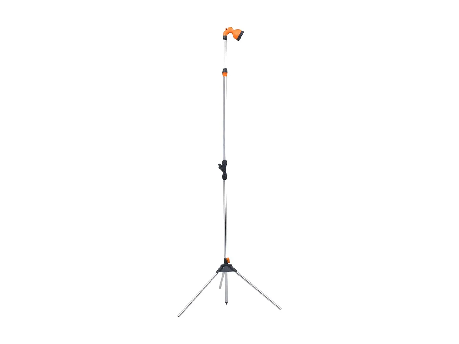Gartendusche mit Stativ 221 cm Aluminium
