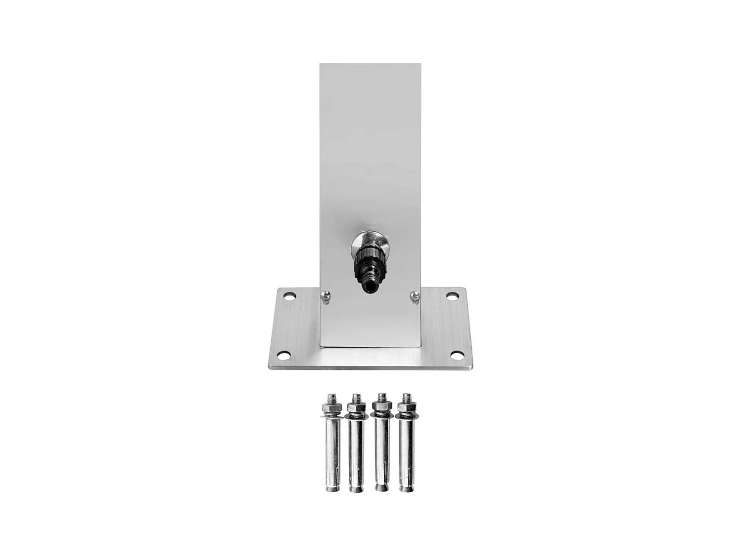 Douche de jardin 220 cm Acier inoxydable