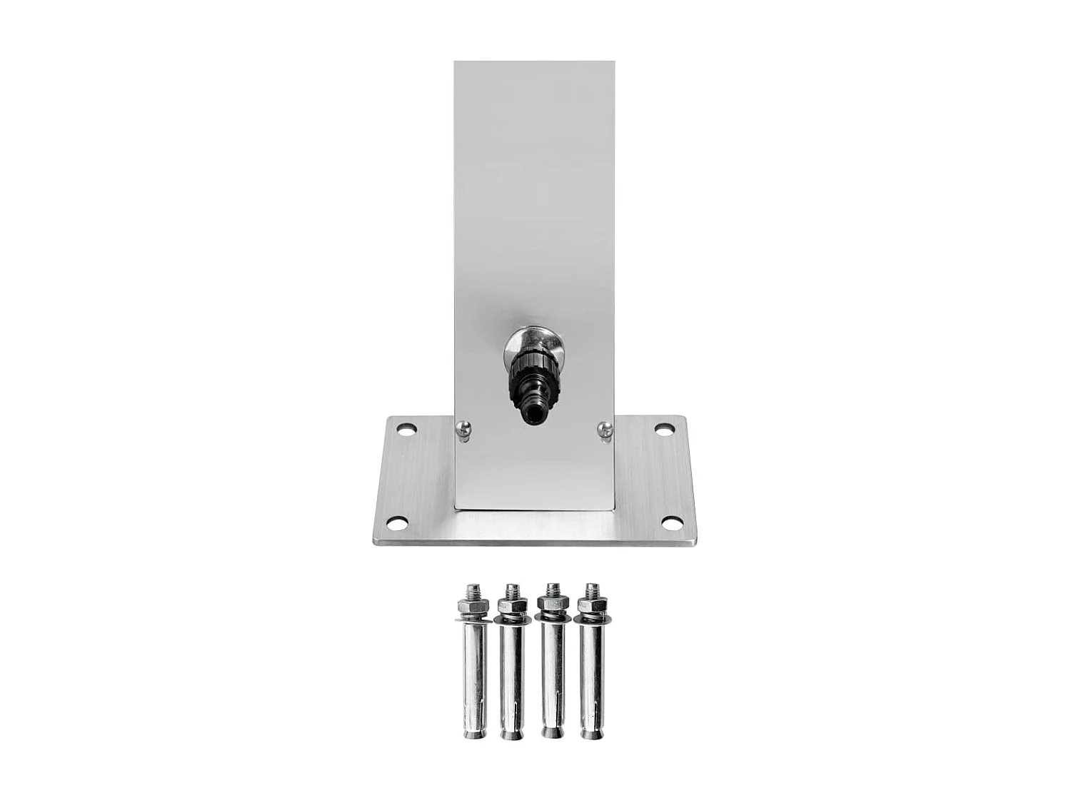 Douche de jardin 220 cm Acier inoxydable