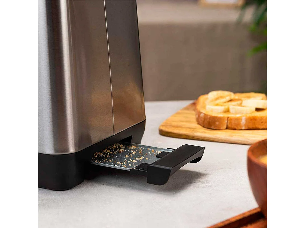 Tostador vertical Cecotec BigToast Extra 1100W inox