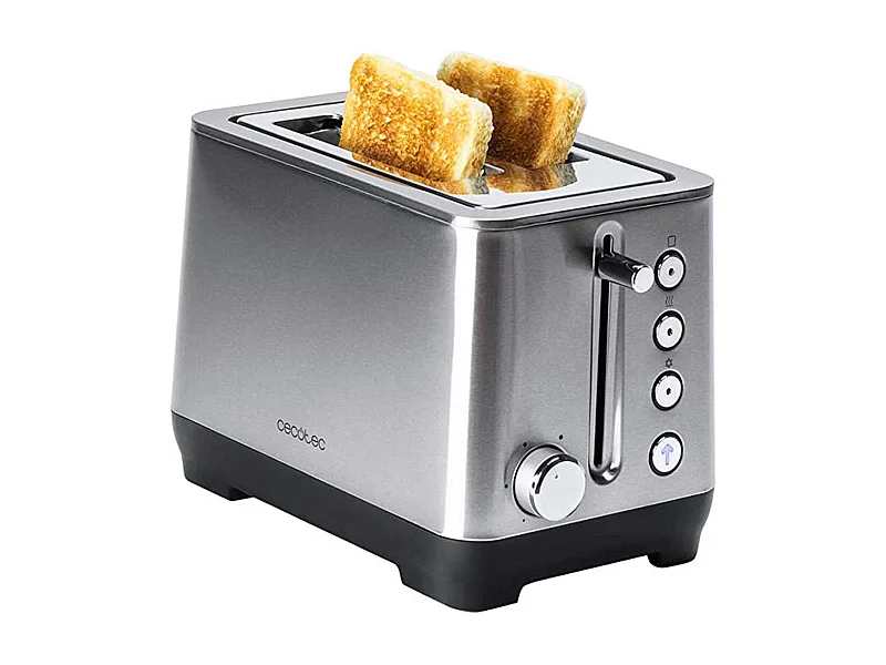 Tostador vertical Cecotec BigToast Extra 1100W inox
