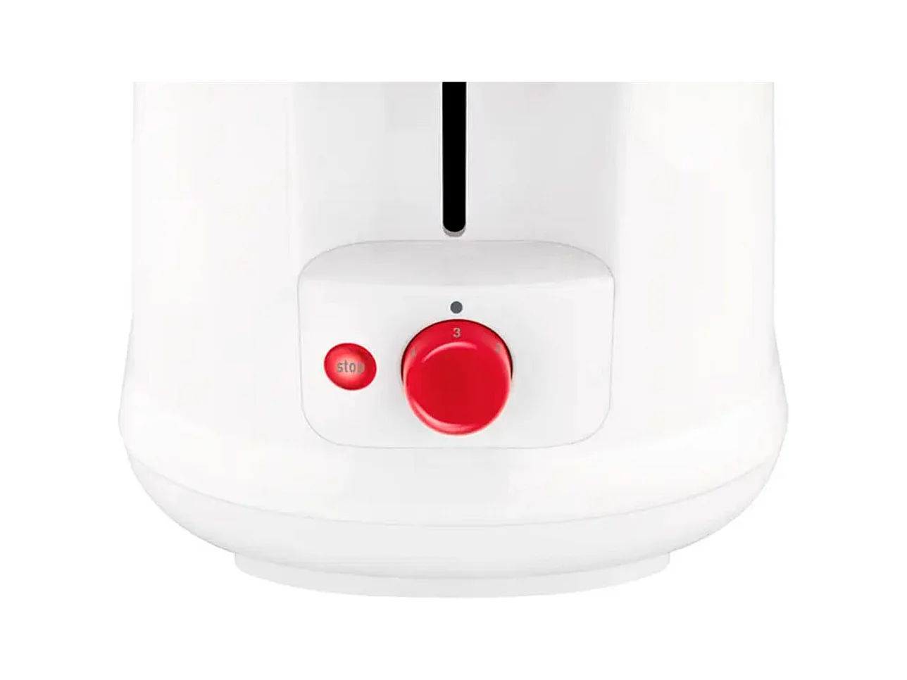 Tostador Moulinex LT160111 850W 2 ranuras 3 niveles blanco/rojo