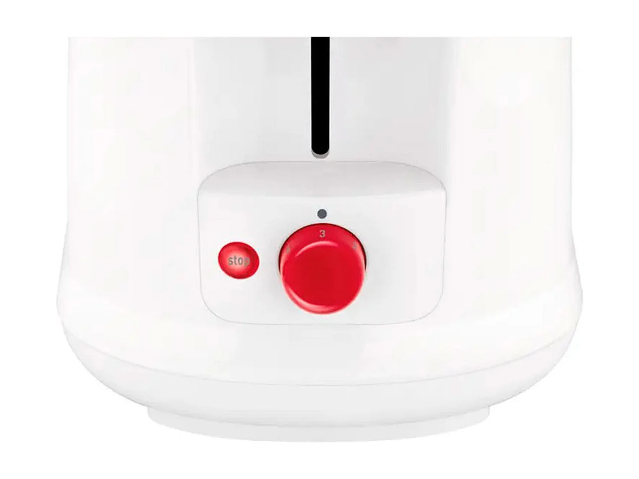 Tostador Moulinex LT160111 850W 2 ranuras 3 niveles blanco/rojo