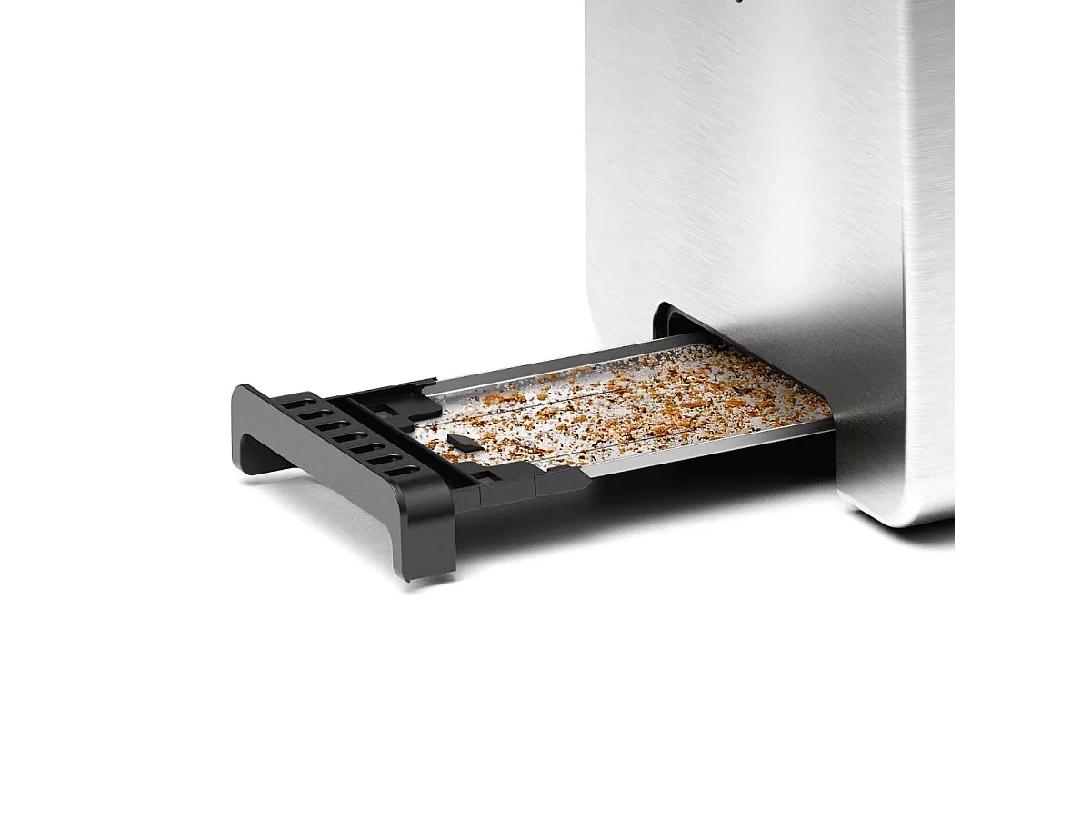 Tostador Bosch TAT4P420 970W 2 ranuras acero inox