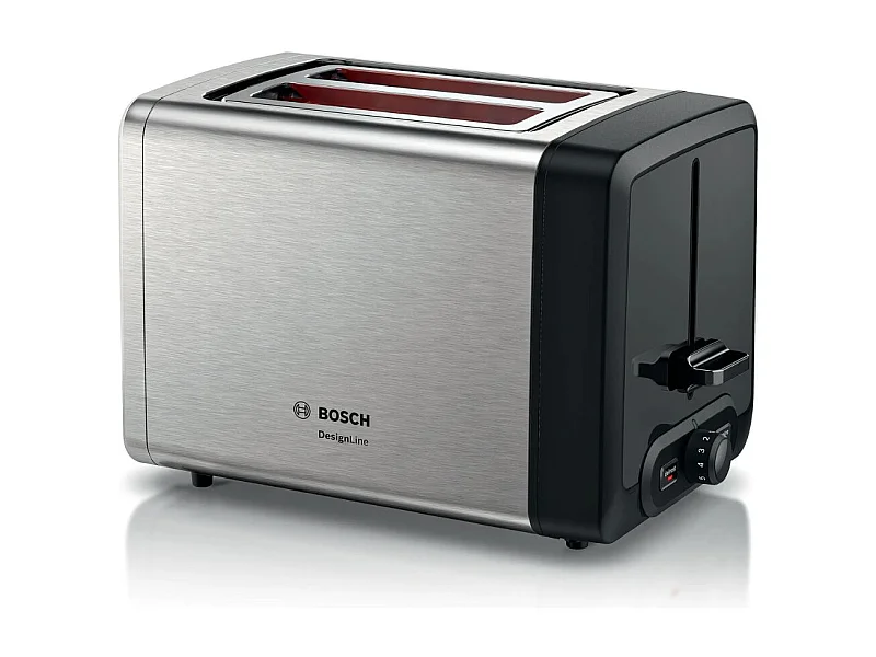 Tostador Bosch TAT4P420 970W 2 ranuras acero inox