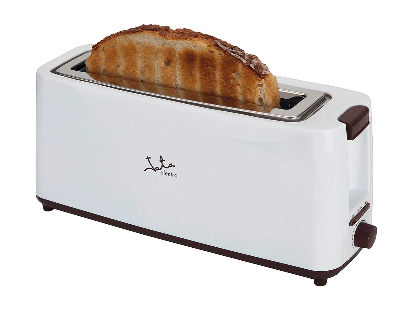 JATA TT579 Tostapane 1 fetta Toast 900 W Bianco