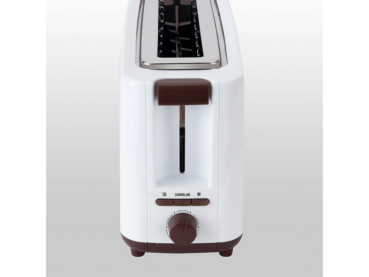 JATA TT579 Tostapane 1 fetta Toast 900 W Bianco