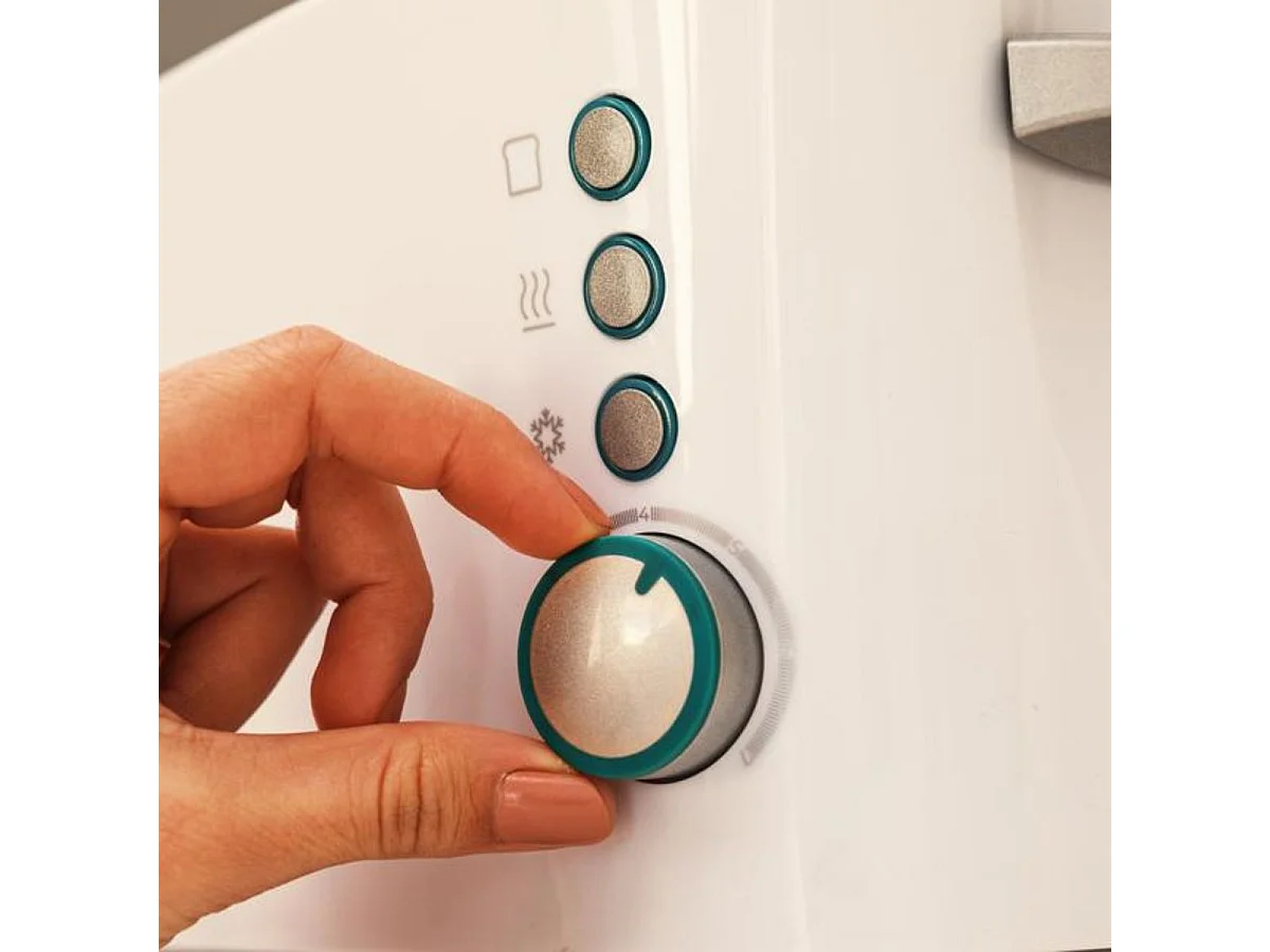 Tostadora Cecotec Toast&Taste Extra Double 1350W doble ranura 7 posiciones blanco