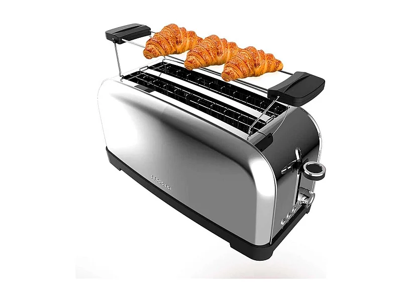 Tostador Cecotec Toastin' time 1500 1500W 2 ranuras inox