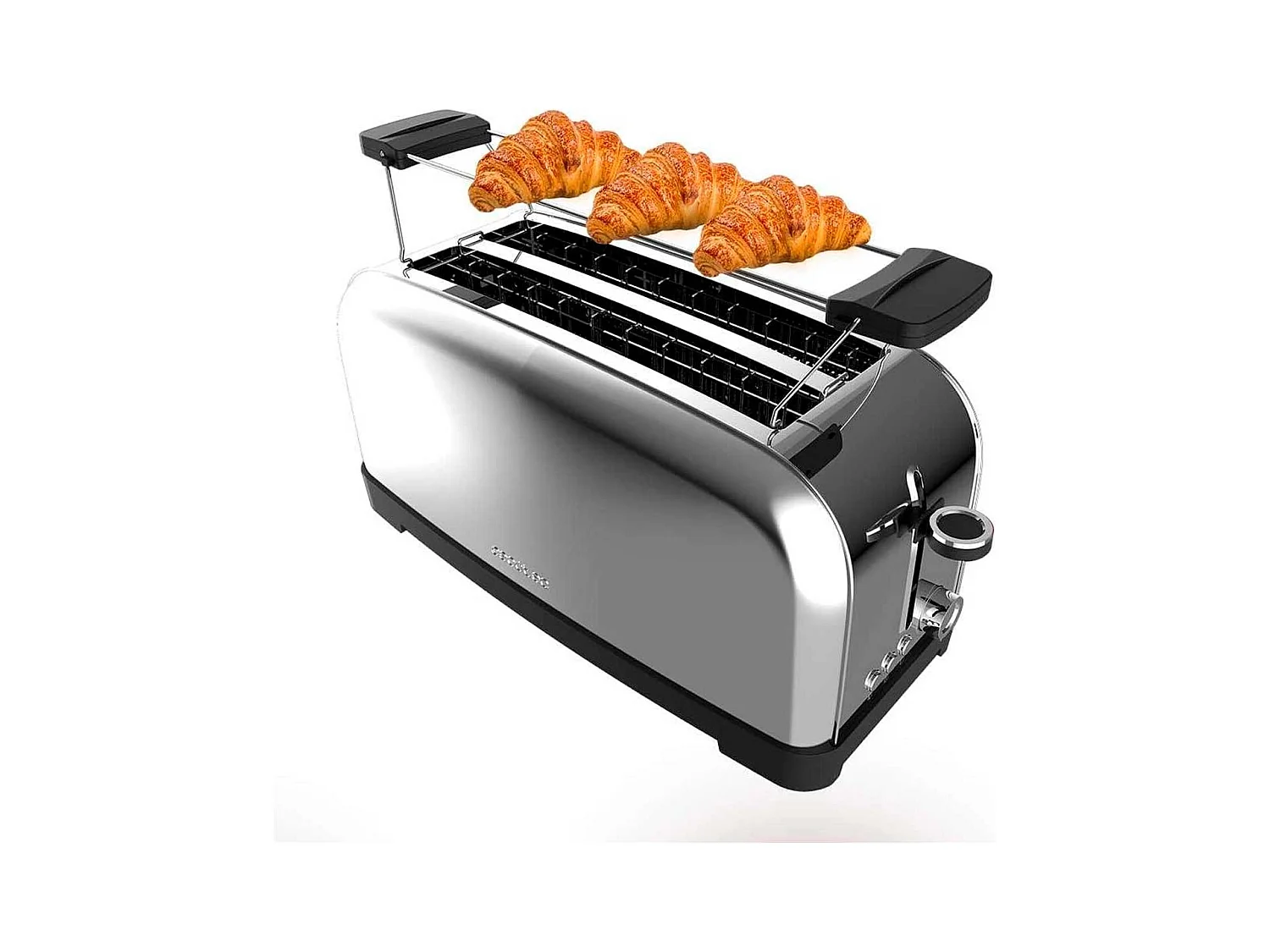 Tostador Cecotec Toastin' time 1500 1500W 2 ranuras inox