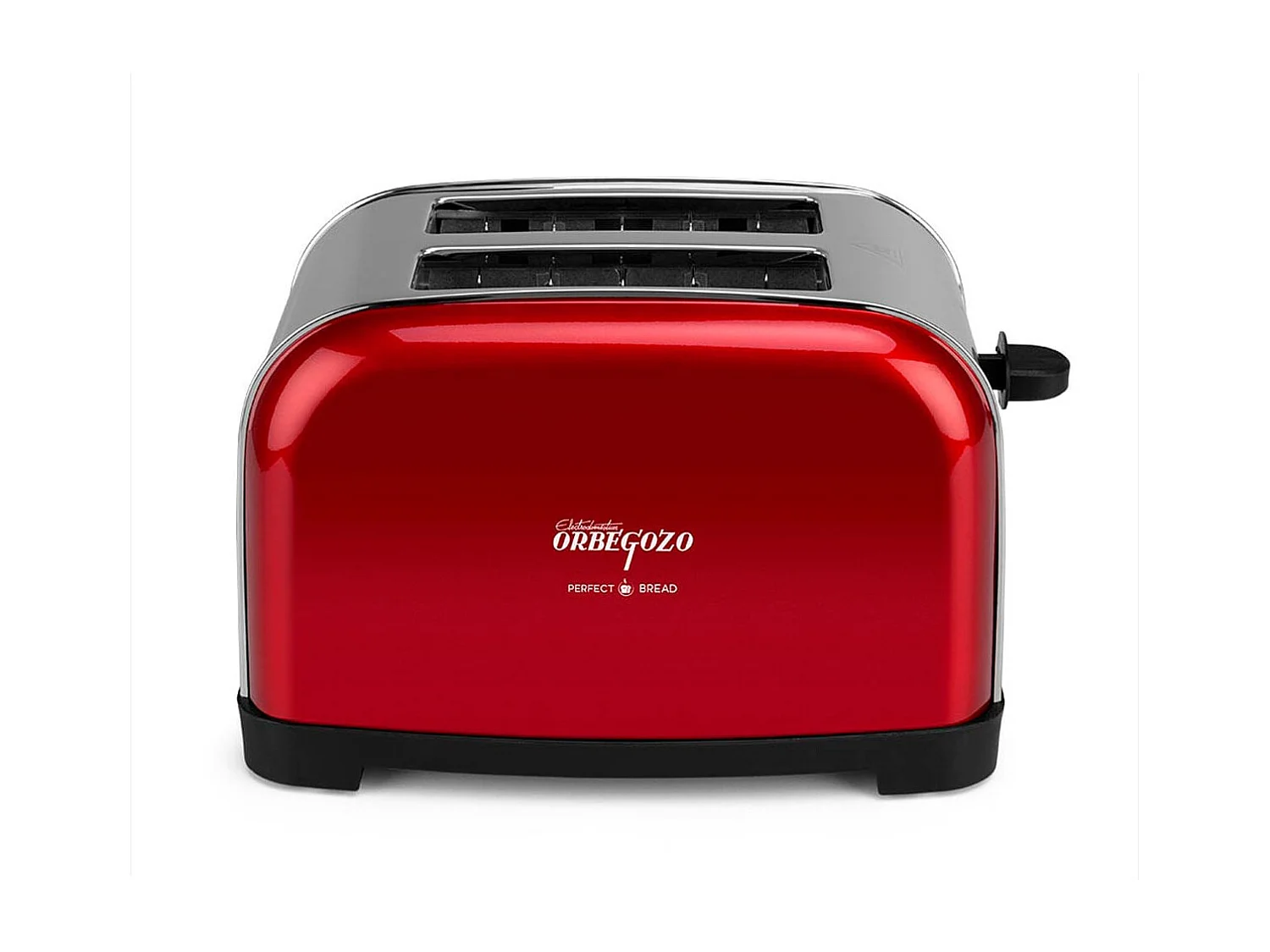 Tostador Orbegozo TOV 5200 850W 2 ranuras estilo vintage rojo