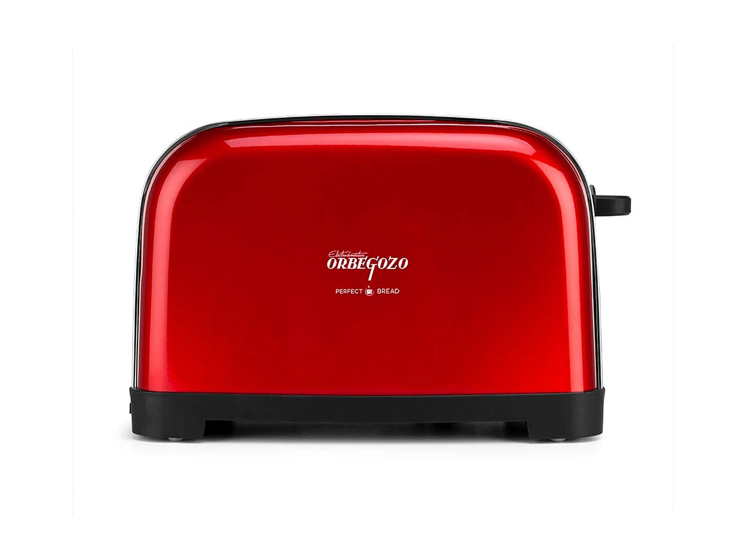 Tostador Orbegozo TOV 5200 850W 2 ranuras estilo vintage rojo