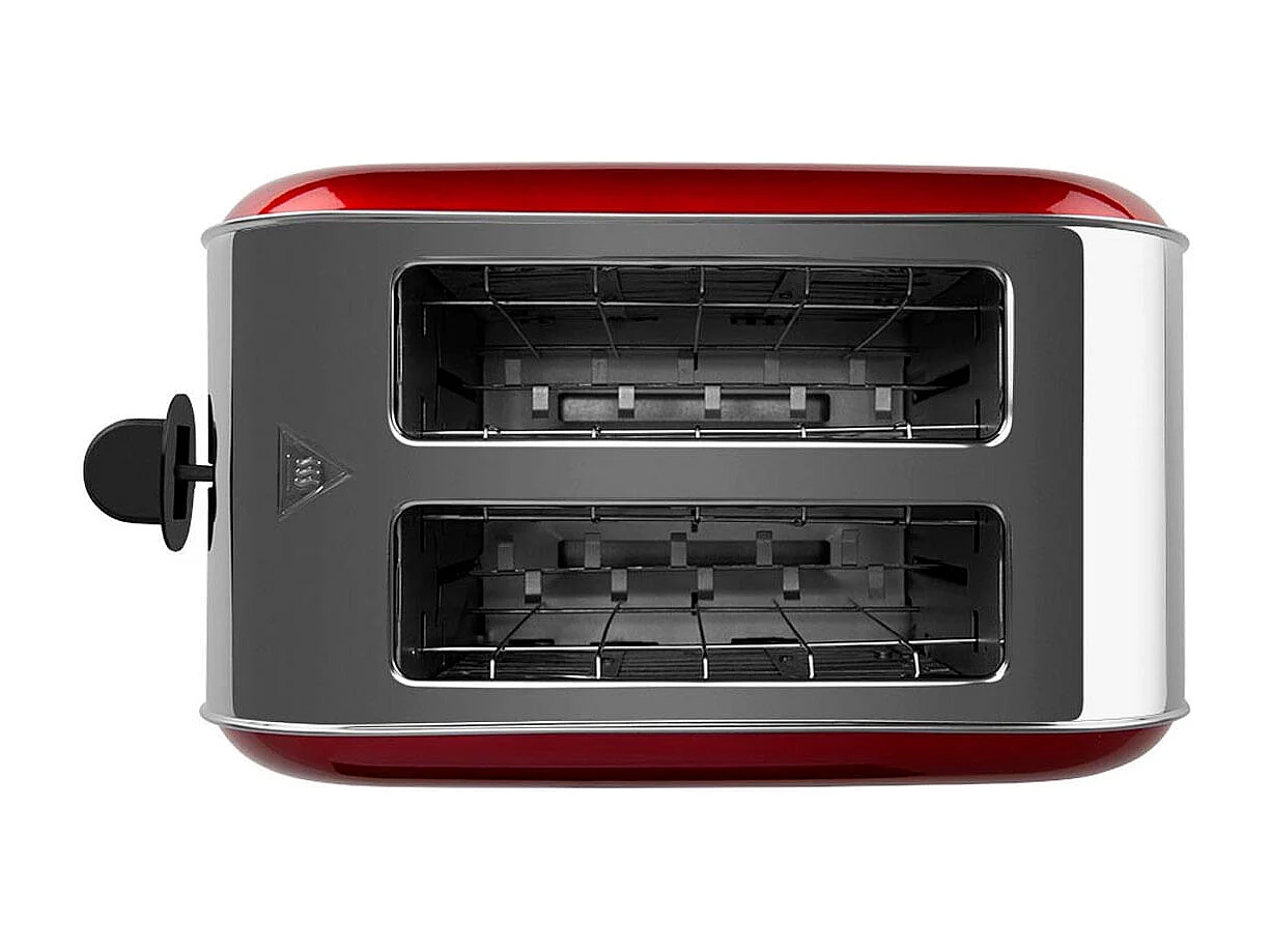 Tostador Orbegozo TOV 5200 850W 2 ranuras estilo vintage rojo