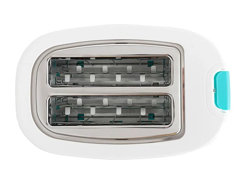 Tostador Gallery Dcook doble ranura 3 funciones blanco/azul