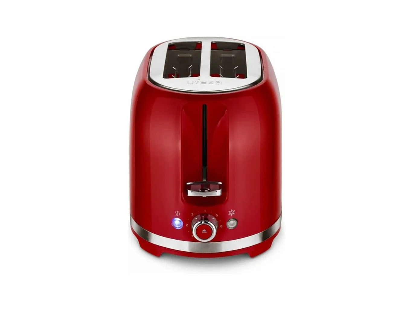 Tostador Ufesa Classic PinUp 850W 7 niveles rojo