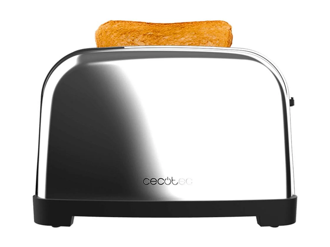 Tostador Cecotec Toastin time 1700 Double 1700W 4 ranuras cortas + soporte inox