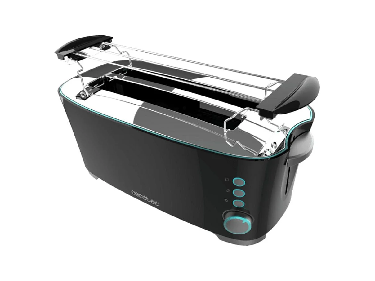 Tostador Cecotec Toast&Taste Extra Double B 1350W 7 potencias negro