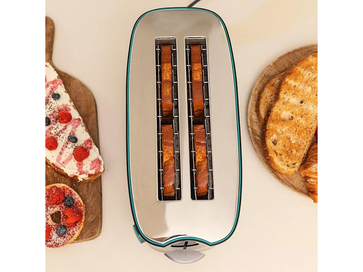 Tostador Cecotec Toast&Taste Extra Double B 1350W 7 potencias negro