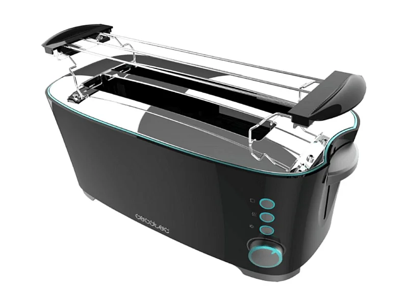 Tostador Cecotec Toast&Taste Extra Double B 1350W 7 potencias negro