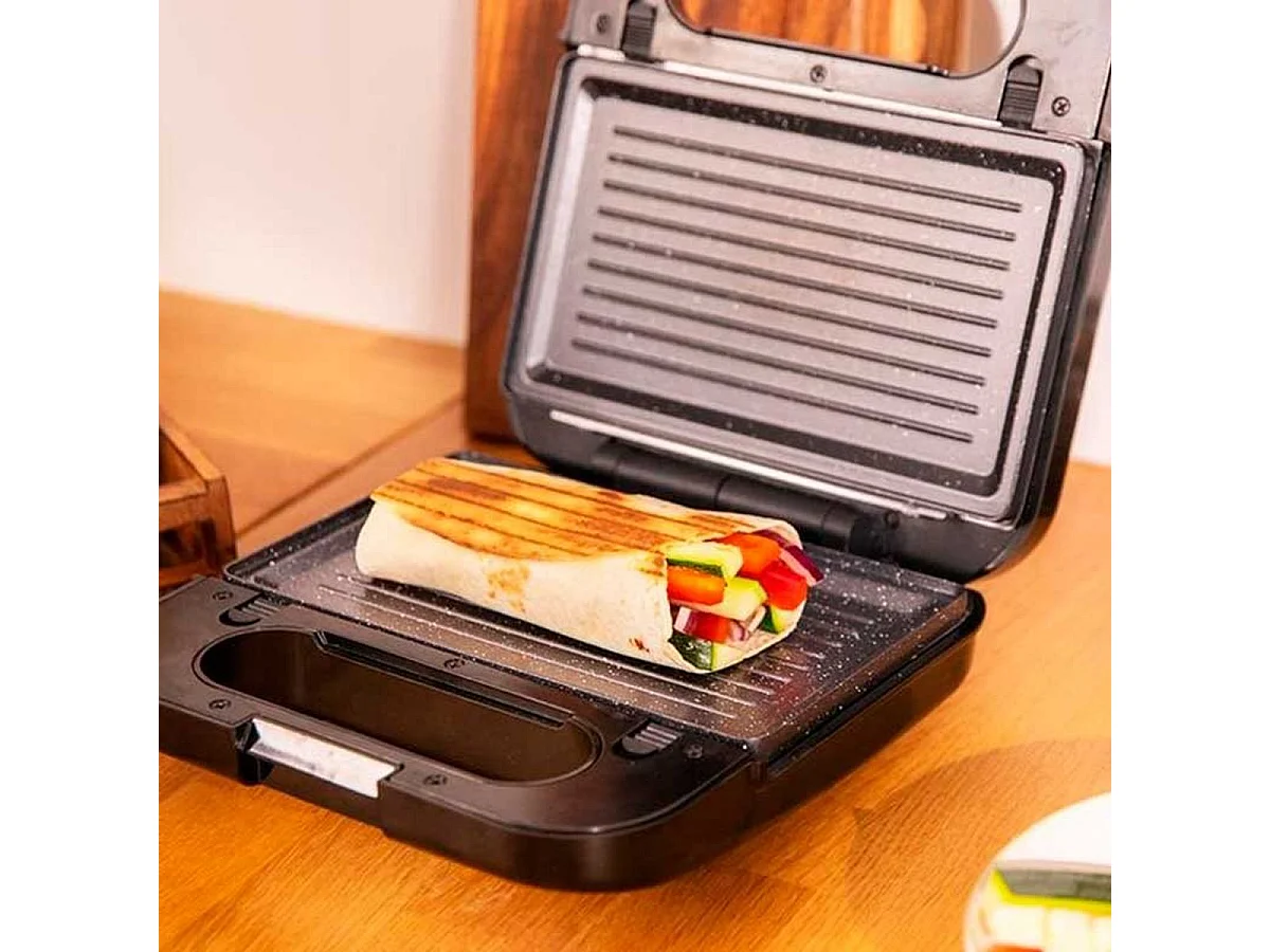 Sandwichera Cecotec Rock'nToast Family 4 en 1 1000W inox