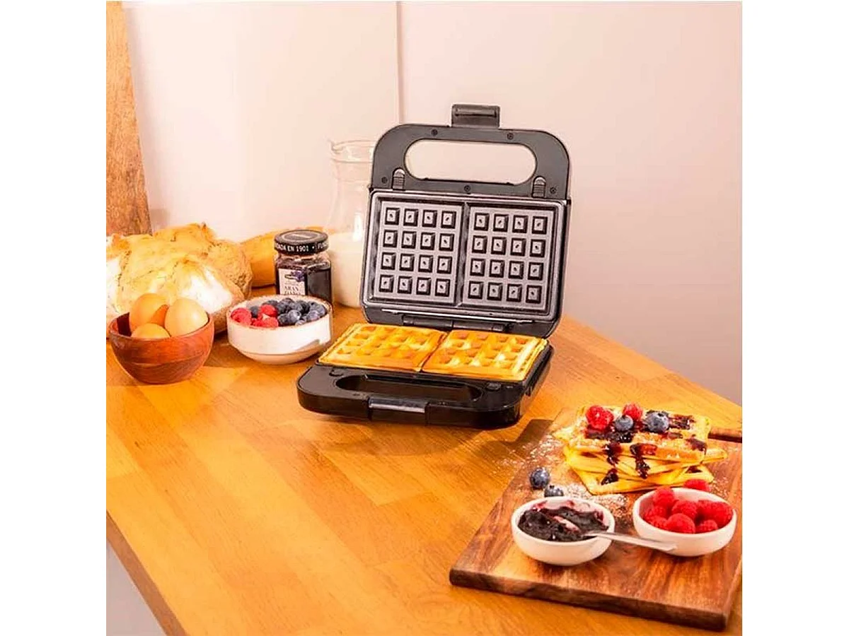 Sandwichera Cecotec Rock'nToast Family 4 en 1 1000W inox