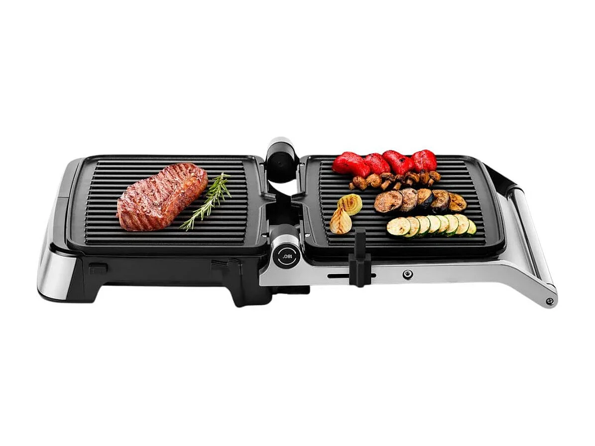 Grill Ufesa Everest 2000W digital 5 programas placas antiadherentes negro