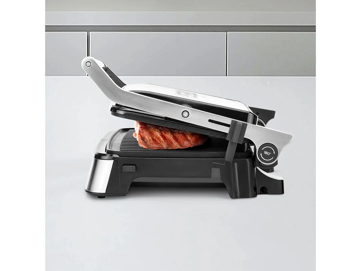 Grill Ufesa Everest 2000W digital 5 programas placas antiadherentes negro