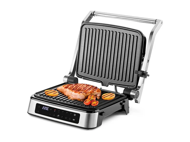 Grill Ufesa Everest 2000W digital 5 programas placas antiadherentes negro