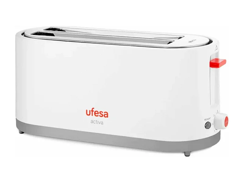 Tostador Ufesa TT7375 1400W 2 ranuras 7 posiciones blanco