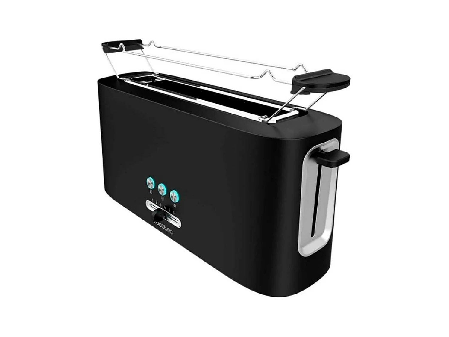 Tostador Cecotec Toast&Taste 10000 Extra 980W ranura extra ancha negro