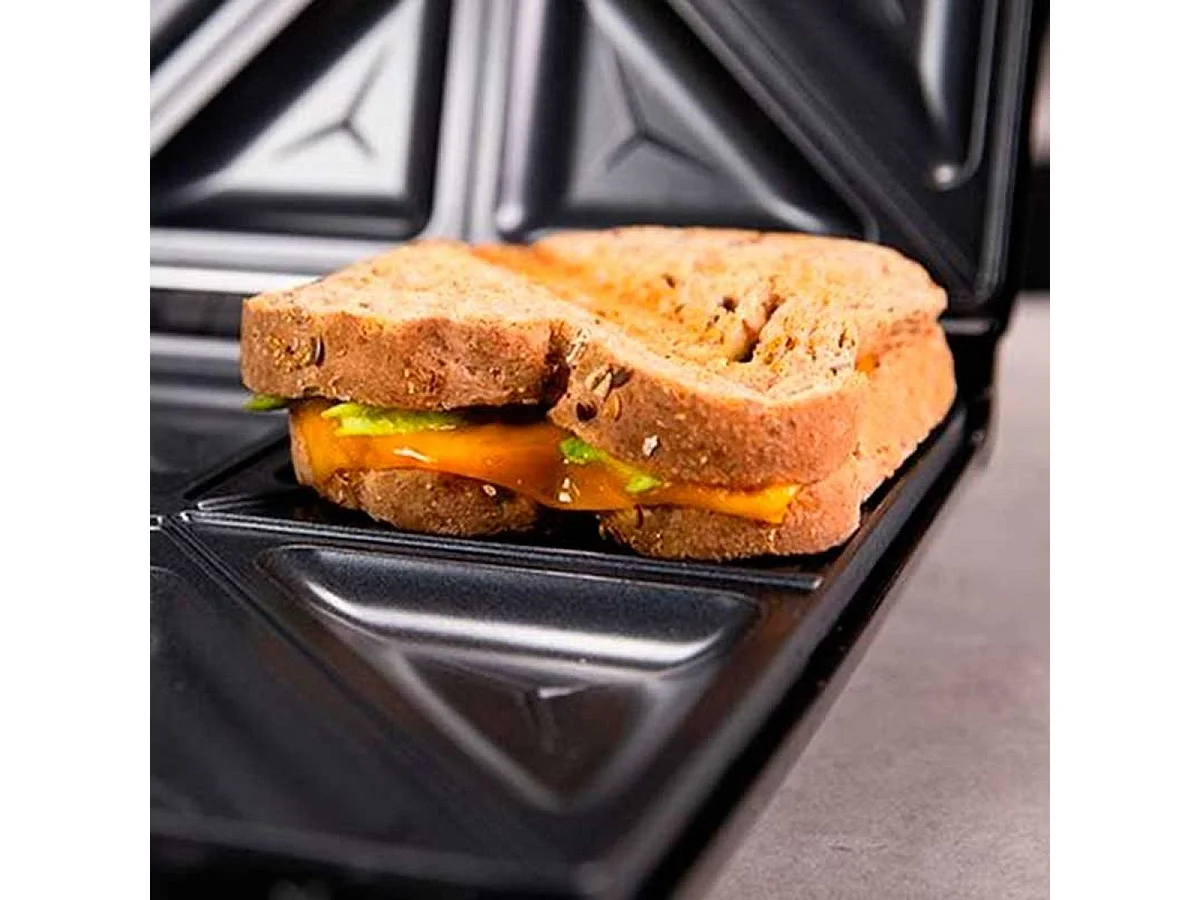Sandwichera Cecotec Rock'nToast Family 1500W inox