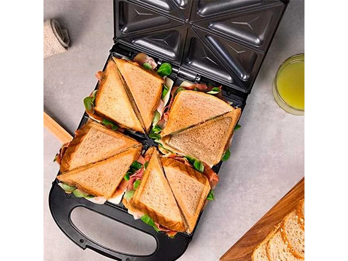 Sandwichera Cecotec Rock'nToast Family 1500W inox