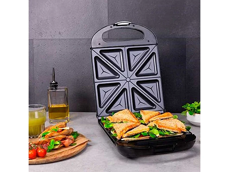Sandwichera Cecotec Rock'nToast Family 1500W inox