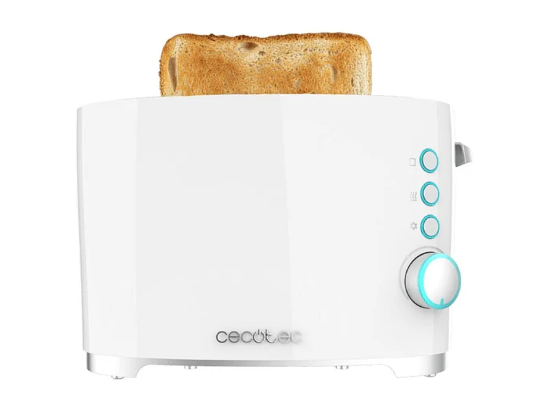 Tostador Cecotec Toast&Taste Double W 650W 7 potencias blanco