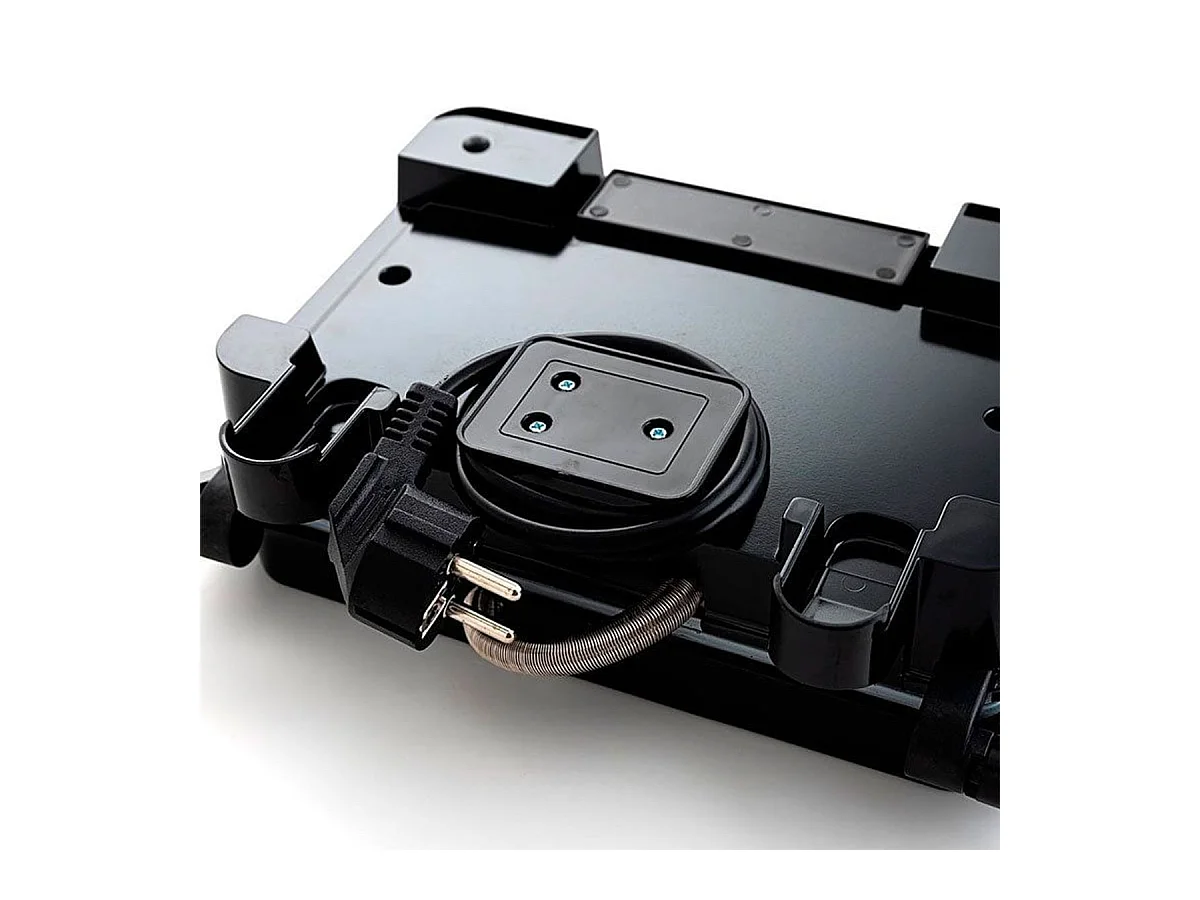 Grill doble placa Gallery Dcook 850W antiadherente 23x14,5 cm