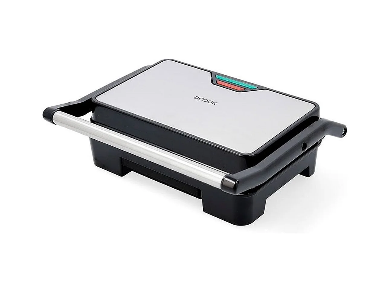 Grill doble placa Gallery Dcook 850W antiadherente 23x14,5 cm