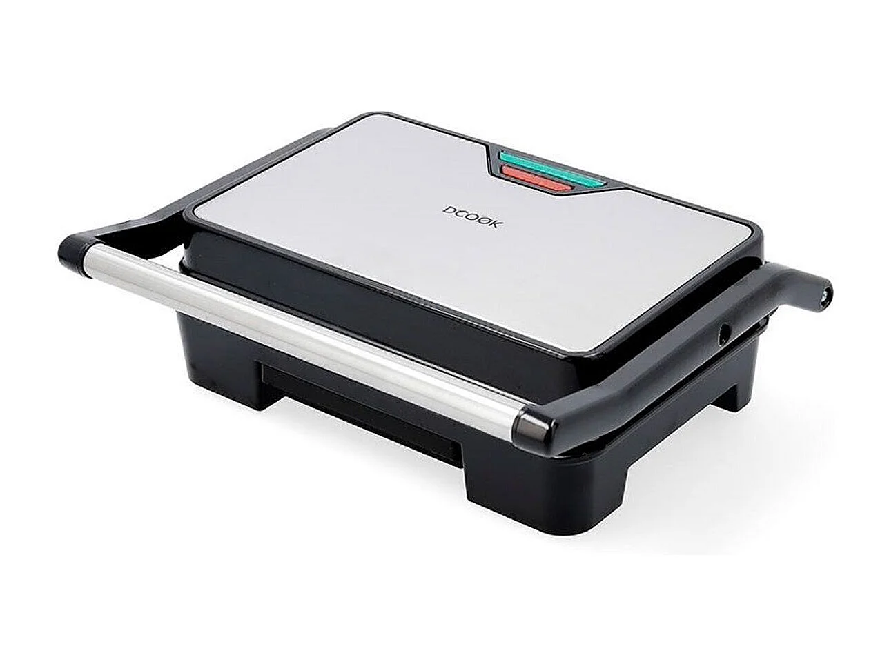 Grill doble placa Gallery Dcook 850W antiadherente 23x14,5 cm