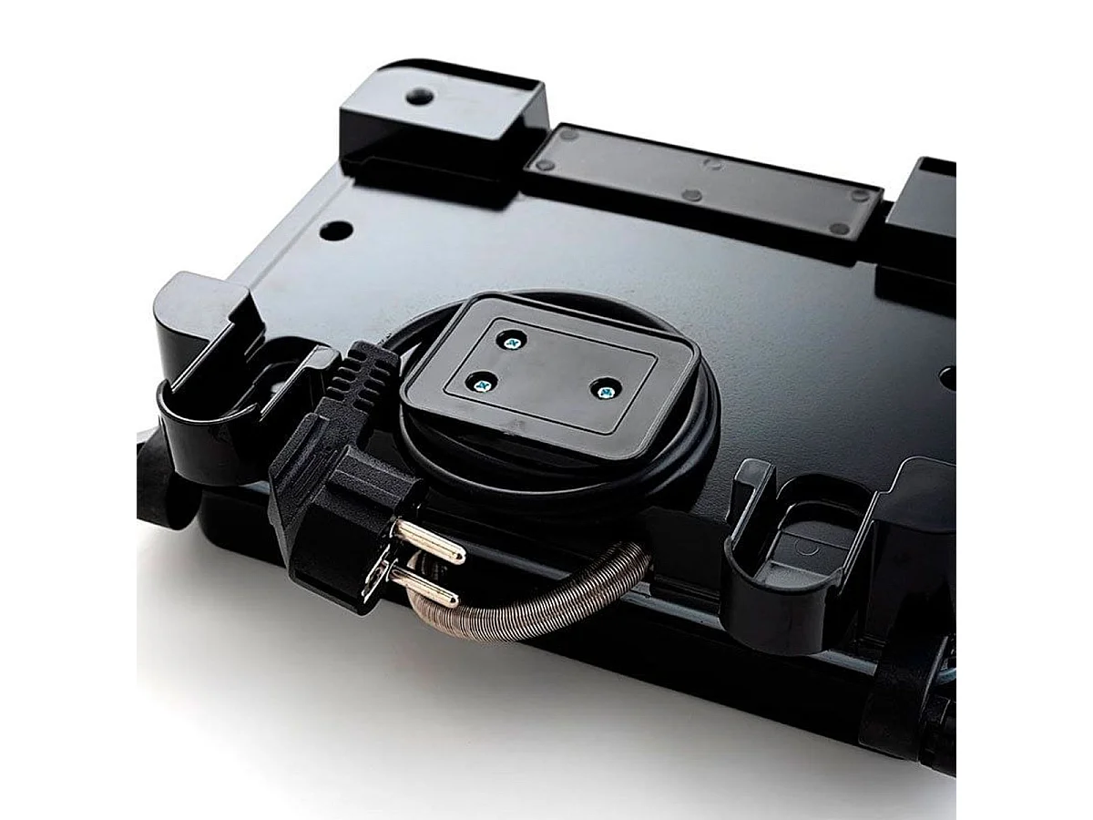 Grill doble placa Gallery Dcook 850W antiadherente 23x14,5 cm