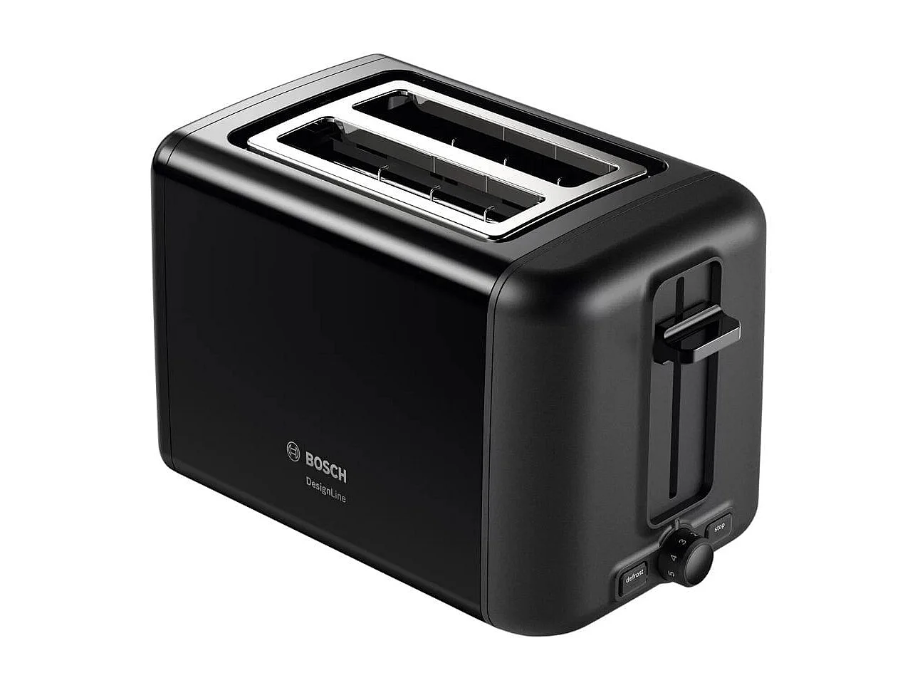 Tostador Bosch TAT3P423 2R 970W 2 ranuras acero inoxidable negro