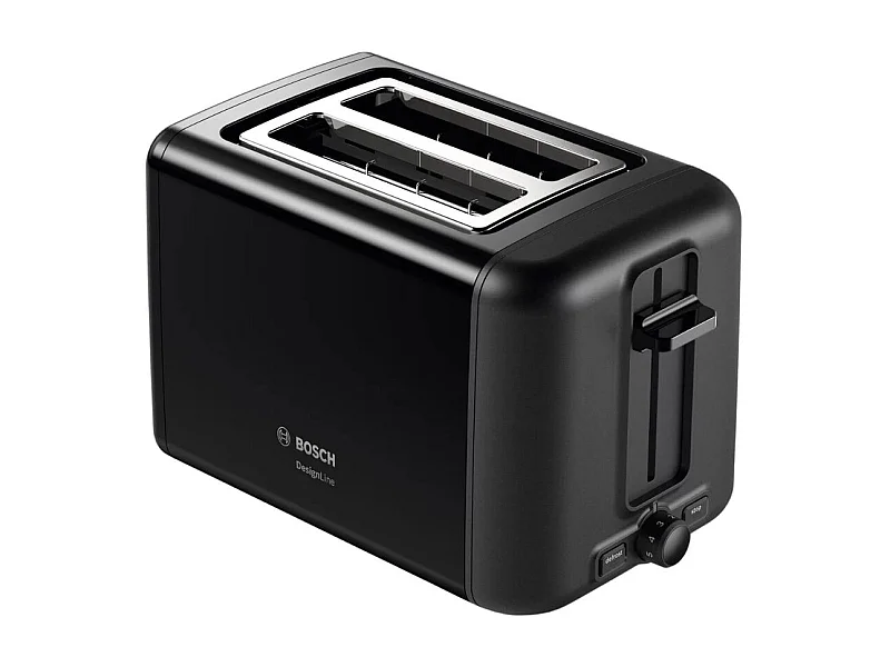 Tostador Bosch TAT3P423 2R 970W 2 ranuras acero inoxidable negro